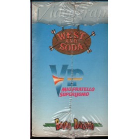 West And Soda - Vip Mio Fratello Superuomo VHS Bruno Bozzetto Univideo - 00000 Sigillato