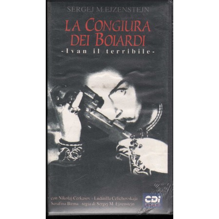 La Congiura Dei Boiardi VHS Sergej Michajlovic Ejzenstejn Univideo -CM84652 Sigillato