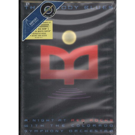 The Moody Blues DVD A Night At Red Rocks With The Colorado Symphony Orchestra Sigillato