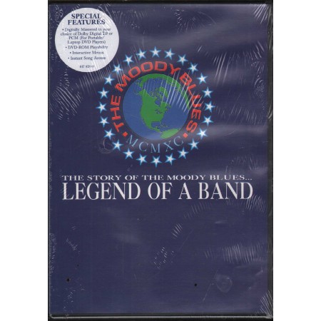 The Moody Blues DVD Legend Of A Band Polydor – 0178290 Sigillato