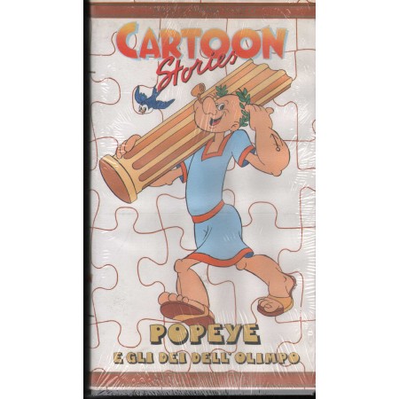 Popeye E Gli Dei Dell' Olimpo VHS Univideo - EHVVDST00154 Sigillato