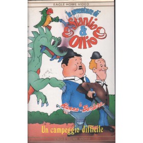 Le Avventure Di Stanlio E Ollio, Un Campeggio Difficile VHS Hanna Barbera Univideo - EHVVDST00075 Sigillato