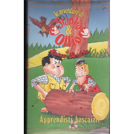 Le Avventure Di Stanlio E Ollio, Apprendisti Boscaioli VHS Hanna Barbera Univideo - EHVVDST00107 Sigillato