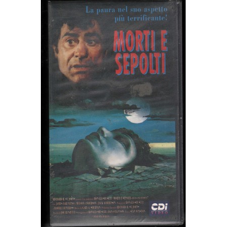 Morti E Sepolti VHS Gary Sherman Univideo - CM84732 Sigillato