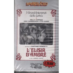 L' Elisir D' Amore VHS Mario Costa Univideo -  OL4 Sigillato
