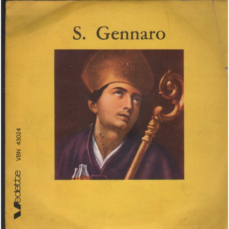 Fred Borzacchini Vinile 7" 45 giri S. Gennaro Vedette ‎– VBN43024 Nuovo