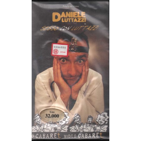 Sesso Con Luttazzi VHS Daniele Luttazzi Univideo - 0468603 Sigillato