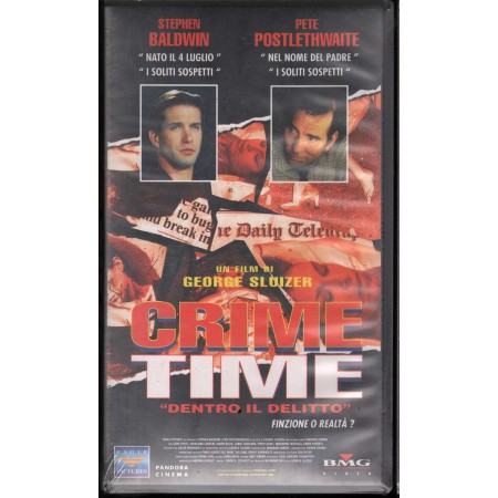 Crime Time - Dentro Il Delitto VHS George Sluizer Univideo - PYR712343 Sigillato