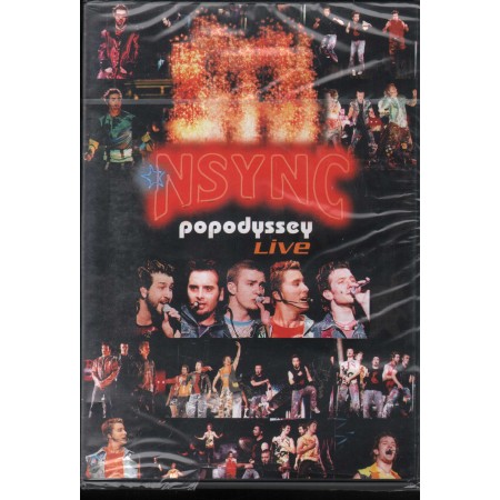 NSYNC DVD PopOdyssey Live Jive – 9223608 Sigillato