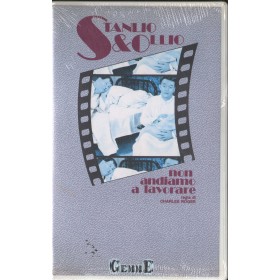 Non Andiamo A Lavorare Stanlio & Ollio VHS Charles Rogers Univideo Sigillato