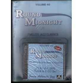 Jamey Aebersold CD - Libro Spartito Round Midnight, Vol. 40 Sigillato
