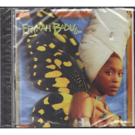 Erykah Badu CD Live Nuovo Sigillato 0601215310924