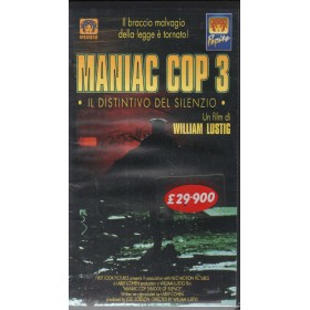 Maniac Cop 3 - Il Distintivo Del Silenzio VHS William Lustig Univideo - 1038902 Sigillato