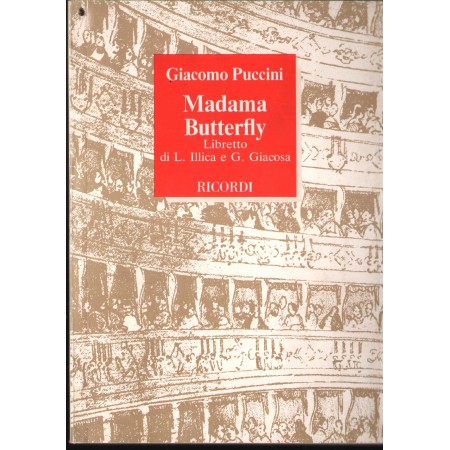 G. Puccini: Madama Butterfly Libro Giuseppe Giacosa Nuovo