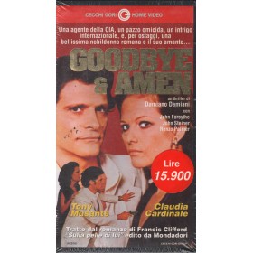 Goodbye E Amen VHS Damiano Damiani Univideo 3431 Sigillato