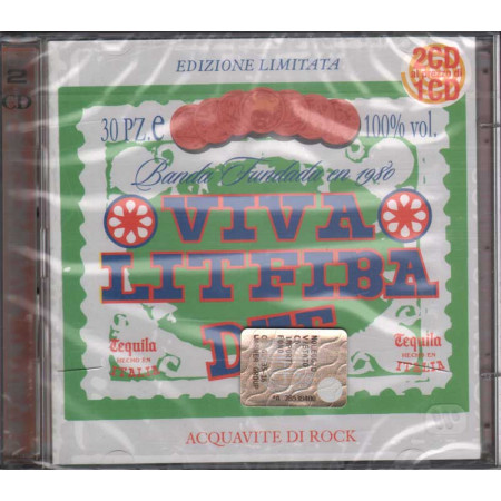 Litfiba DOPPIO CD Viva Litfiba Due Nuovo Sigillato 0639842306423