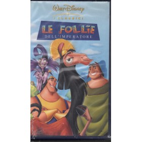 Le Follie Dell'Imperatore VHS Mark Dindal Univideo - VS4894 Sigillato