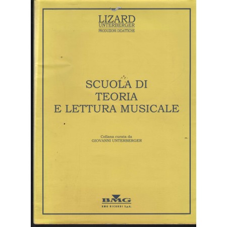 Scuola Di Teoria E Lettura Musicale Libro - Spartito Giovanni Unterberger Nuovo