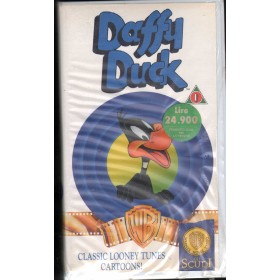 Daffy Duck 1 VHS Looney Tunes Cartoons Univideo - PIV12076 Sigillato