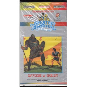 The Greatest Adventure: Davide E Golia VHS Hanna Barbera PJB150453 Sigillato
