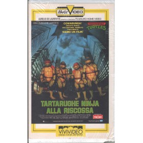 Tartarughe Ninja Alla Riscossa VHS Steve Barron Univideo - IDVS020001 Sigillato