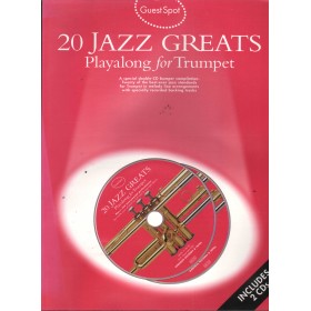 Guest Spot: 20 Jazz Greats Playalong For Trumpet CD Libro - Spartito Nuovo