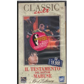 Classic Cult: Il Testamento Del Dottor Mabuse VHS Fritz Lang Univideo - 2004915 Sigillato