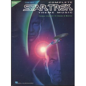Complete Star Trek Theme Music: Spartiti Per Pianoforte Libro - Spartito Nuovo