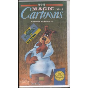 Magic Cartoons Vol. 3 - Avventura Nella Foresta VHS Univideo - PIV51013 Sigillato