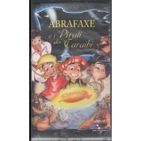 Gli Abrafaxe E I Pirati Dei Caraibi VHS Gerhard Hahn Univideo - 5050582194050 Sigillato
