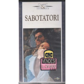 Sabotatori VHS Alfred Hitchcock Univideo - UVS70262 Sigillato