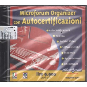 Microforum Organizer Con Autocertificazioni CD ROM Microforum Sigillato