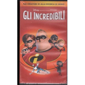 Gli Incredibili VHS Brad Bird Univideo - VS5348 Sigillato