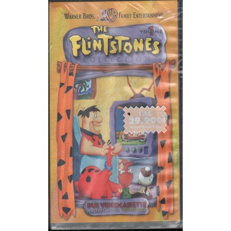 The Flintstones Vol. 1 VHS Mark Russell Univideo - PIVH1769 Sigillato
