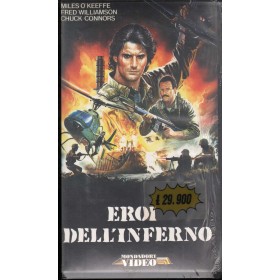 Eroi Dell'Inferno VHS Stelvio Massi Univideo - MVEC03111 Sigillato