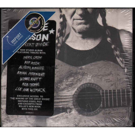 Willie Nelson  CD The Great Divide - Digipack  Nuovo Sigillato 0731458623120