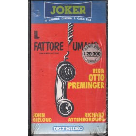 Il Fattore Umano VHS Otto Preminger Univideo – DVJ2154 Sigillato