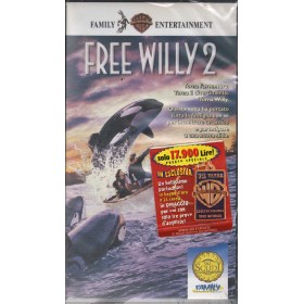 Free Willy 2 VHS Dwight H. Little Univideo – PIV13573 Sigillato