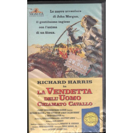 La Vendetta Dell'Uomo Chiamato Cavallo VHS Irvin Kershner PIV99300 Sigillato
