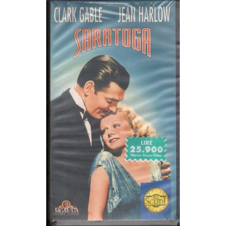 Saratoga VHS Jack Conway Univideo - PIV52652 Sigillato