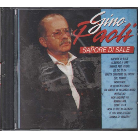 Gino Paoli CD Sapore Di Sale Ricordi ‎– 31718 Sigillato