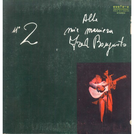 Fred Bongusto Lp Vinile Alla Mia Maniera N 2 RDZ ST-14219 Nuovo