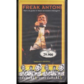 Freak Antoni ‎– Non C'É Gusto In Italia Ad Essere Intelligenti - Libro VHS Sigillato