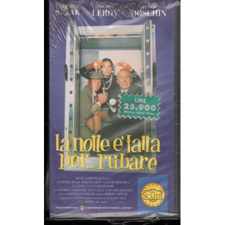 La Notte E' Fatta Per Rubare VHS Giorgio Capitani Univideo -  PIV91958 Sigillato