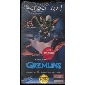Gremlins VHS Joe Dante Univideo PIV11328 Sigillato