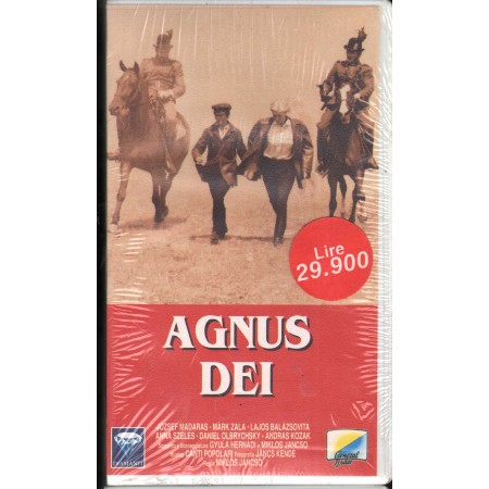 Agnus Dei VHS Miklos Jancso Univideo CE32592 Sigillato Audio Ungherese