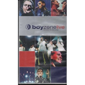 Boyzone VHS Live: Where We Belong VVL – 0586683 Sigillata