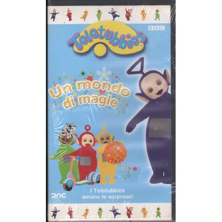 Teletubbies: Un Mondo Di Magie VHS Vari Univideo - 17246 Sigillato