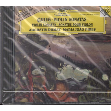 Edvard Grieg CD Violin Sonaten, Sonates Pour Violon Deutsche – 4375252 Sigillato