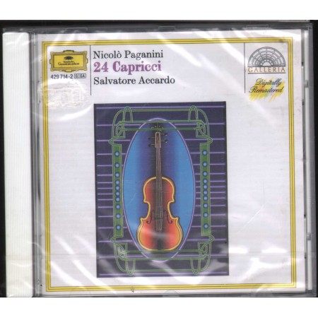 Niccolò Paganini CD 24 Capricci Deutsche Grammophon – 4297142 Sigillato